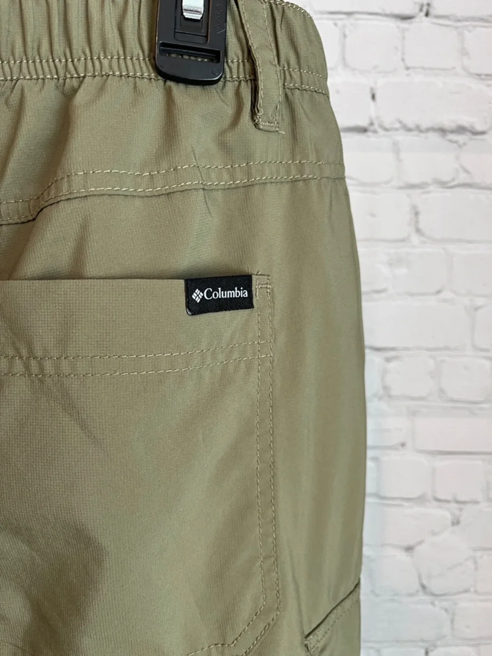Columbia Men's Lightweight Olive Convertible Cargo Pants 36X30